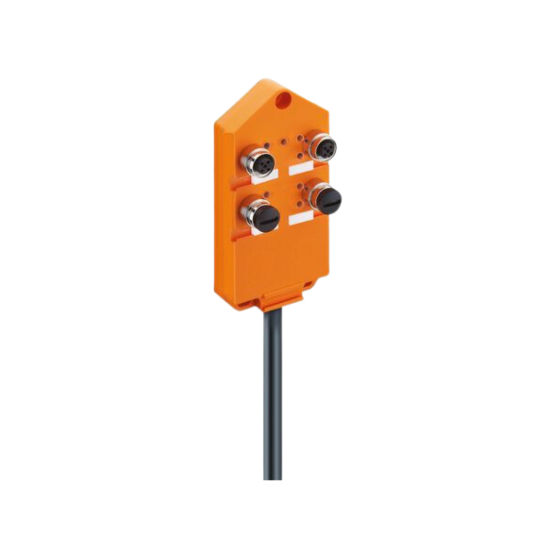 4 ports M12 Actuator  Sensor Distribution With LED Box with Cable